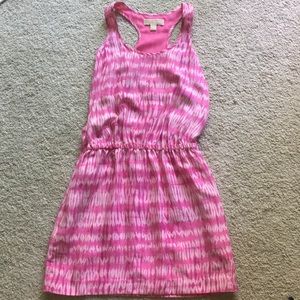 Michael Kors Pink tie dye dress